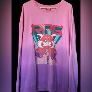 DISNEY‘Turning Red’ Sweatshirt Size XXL Great condition